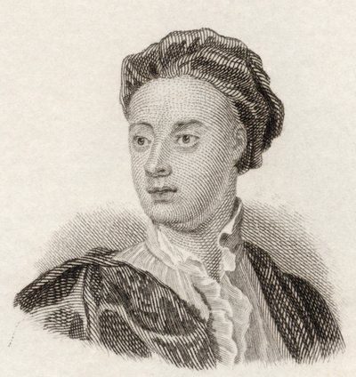 1825年に出版された「クラブの歴史辞典」からのジェームス・トムソン 作： English School