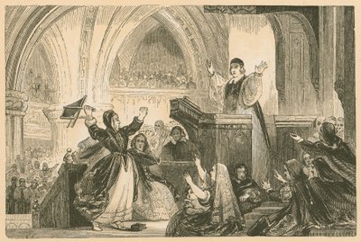 セントジャイルズ教会のジャネットゲデス、エディンバラ、1637年 作： English School