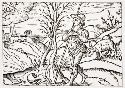 1月、Spensers The Shepherds Calendarから、1579 作： English School