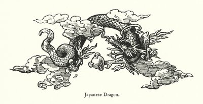 日本のドラゴン（彫刻 作： English School