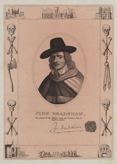高等法院のジョンブラッドショー大統領が1695年11月22日に死去した 作： English School