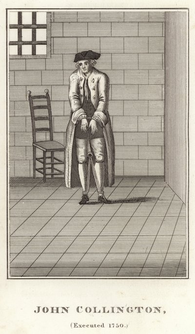 ジョン・コリントン、処刑1750 作： English School