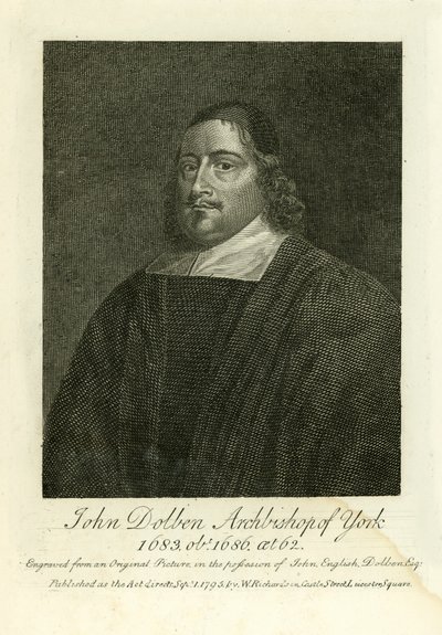 ジョン・ドルベン、ヨーク大司教 作： English School