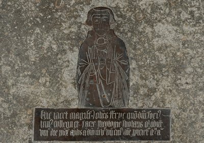 ジョン・フライ、1507年（真鍮） 作： English School