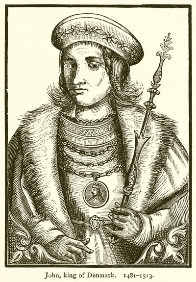 デンマーク王、ジョン。 1481-1513 作： English School