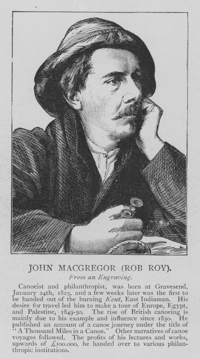 ジョン・マクレガー『ロブ・ロイ』（版画 作： English School