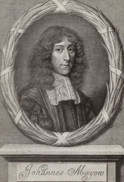 John Mayow（1641-1679）、イギリスの化学者 作： English School