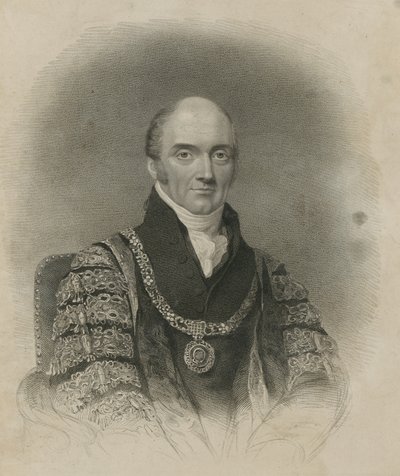 ジョントーマスソープ、1815年のロンドン市長 作： English School