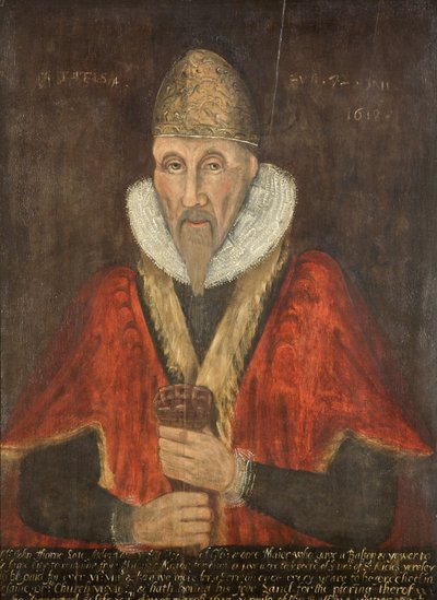 ジョン・ソーン、1605年頃 作： English School