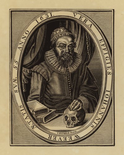 ジョン・ウィーバー、英国の詩人、古物商（版画） 作： English School