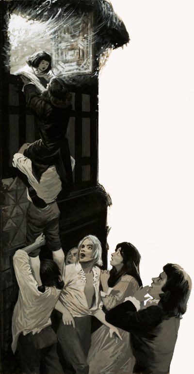 ジョン・ウェズリーは子供として火事から救われました 作： English School