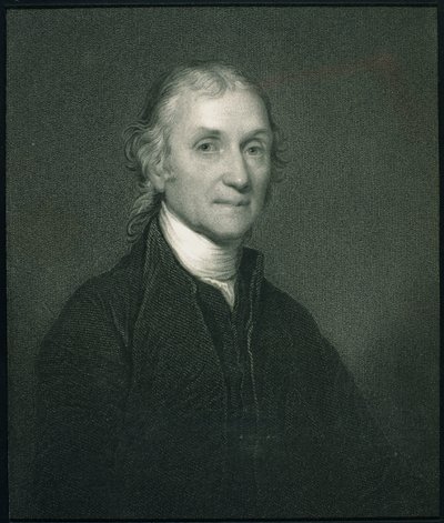 肖像画のギャラリーからのジョセフ・プリーストリー（1733-1804）、1833年公開 作： English School