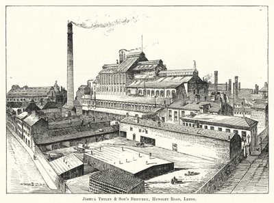 Joshua Tetley and Son&39;s Brewery、Hunslet Road、Leeds 作： English School