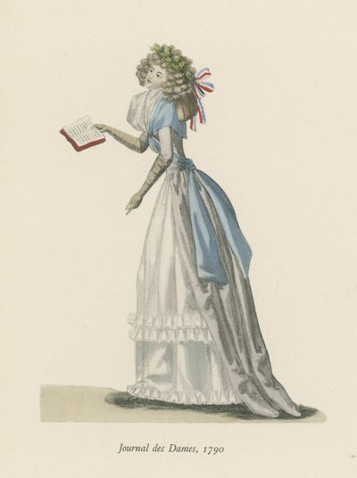 婦人ジャーナル、1790 作： English School