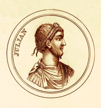 1825年に出版されたジョージ・クラブのユニバーサルヒストリカルディクショナリーのイラスト、ジュリアン（デジタル拡張画像） 作： English School