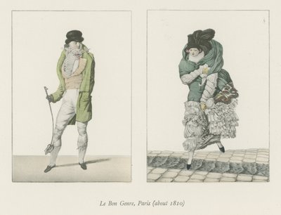 ルボンジャンル、パリ（約1810年） 作： English School