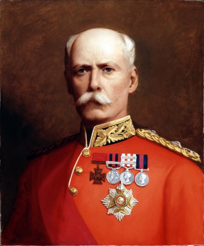 少将ヘンリー・マーシュマン・ハブロック・アラン（1830-97）c.1881 作： English School