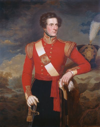 ロバート・ヘイ中尉（1813-46）c.1838 作： English School