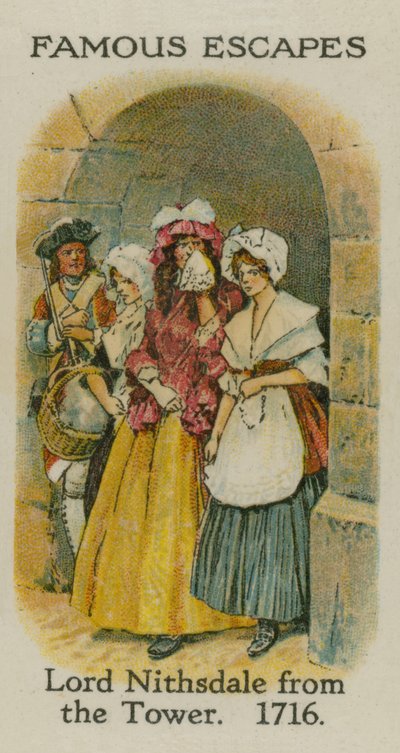 タワーからのニス・デイル卿、1716 作： English School