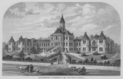 Macclesfield Infirmary（彫刻 作： English School