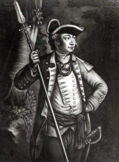 ジョン・サリバン少将（1740-95）、1776 作： English School
