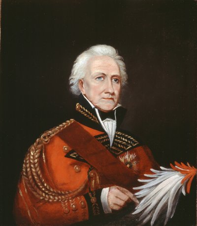 少佐デビッド・オクテロニーBt（1758-1825）c.1816 作： English School