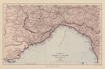 東西リビエラの地図 作： English School