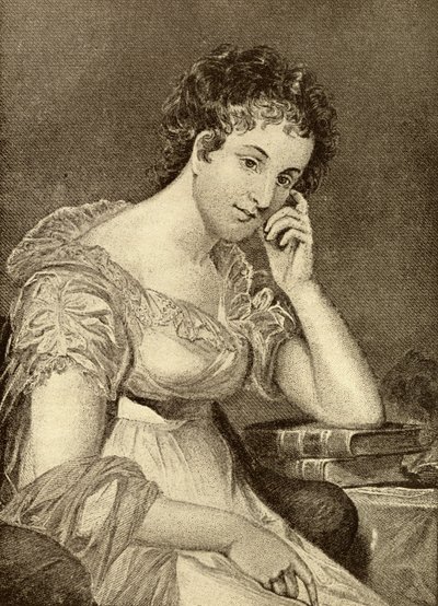 マリア・エッジワース（1767-1849） 作： English School