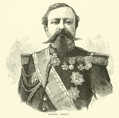 レブーフ元帥、1871年 作： English School