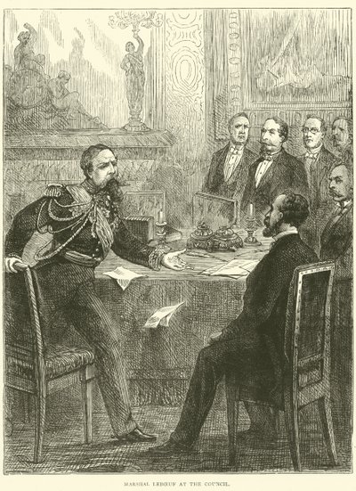 評議会のルブフ元帥、1870年 作： English School
