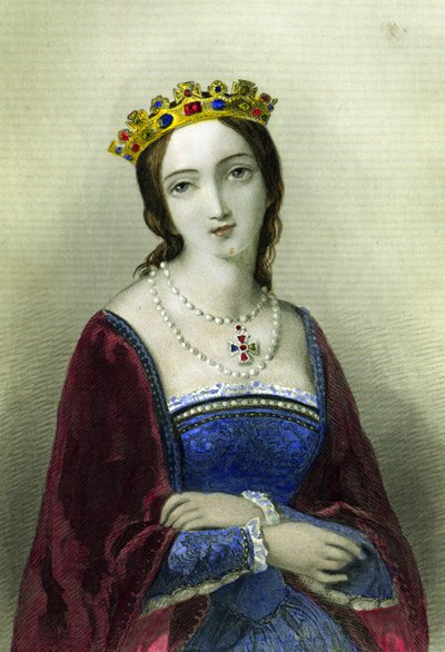 イングランドのメアリー1世、ヘンリー8世の娘、ヘンリーG.ボーン作、1856年 作： English School
