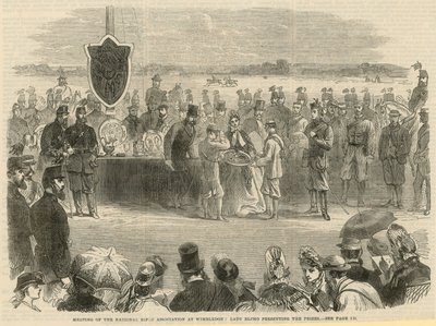 ウィンブルドンでの全米ライフル協会の会合 作： English School