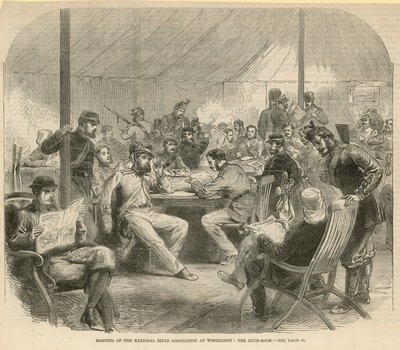 ウィンブルドンでの全米ライフル協会の会合 作： English School