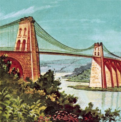 メナイ吊り橋 作： English School