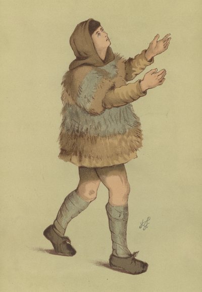 ウィリアム1世時代の男性衣装 作： English School