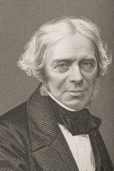 マイケル・ファラデー（1791-1867） 作： English School