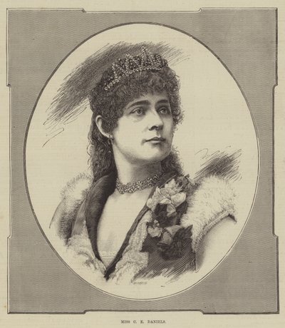 Miss C E Daniels (彫金) 作： English School