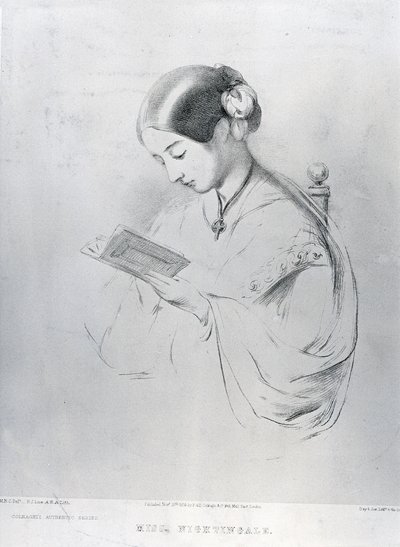 ミス・フローレンス・ナイチンゲール（1820-1910）1854 作： English School