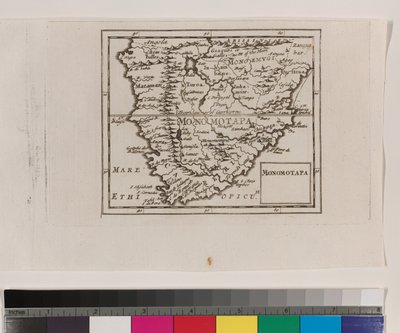 モノモタパ、1681年 作： English School