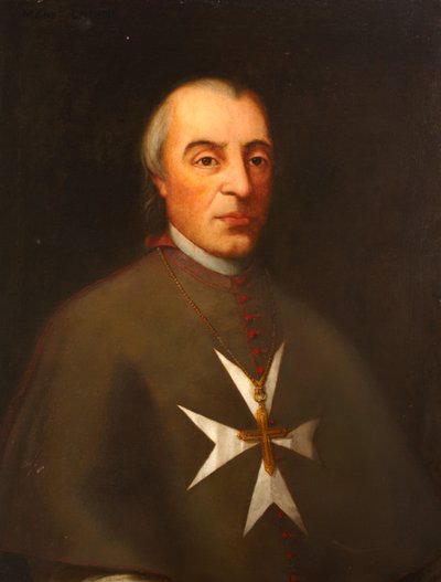 モンシニョールヴィンチェンツォラビーニ、マルタ司教、1798年 作： English School