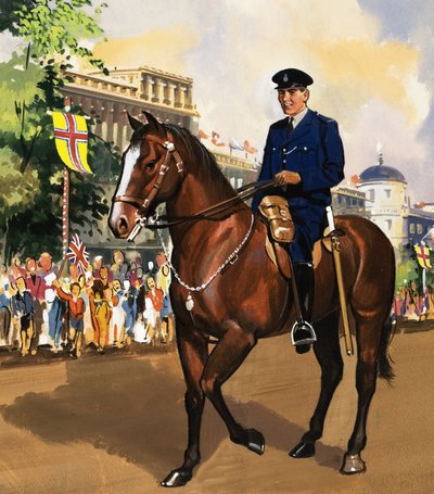 騎馬警官 作： English School