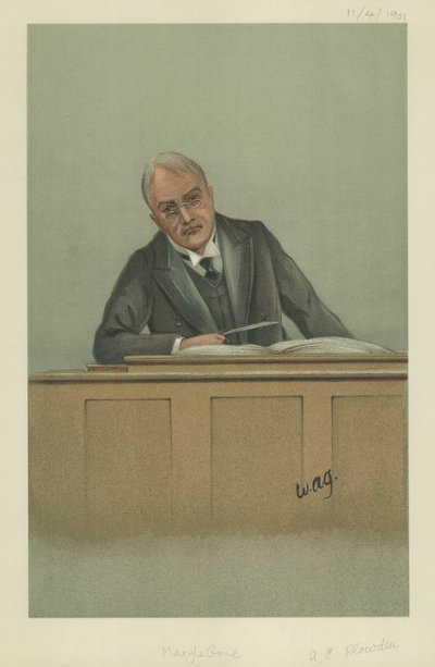 Alfred Chichele Ploughden氏 作： English School