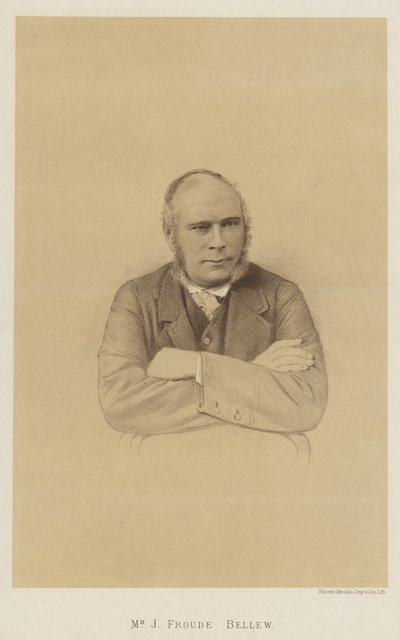 Mr J Froude Bellew（リトグラフ 作： English School