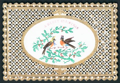 Mr＆Mrs Robin、クリスマスカード 作： English School