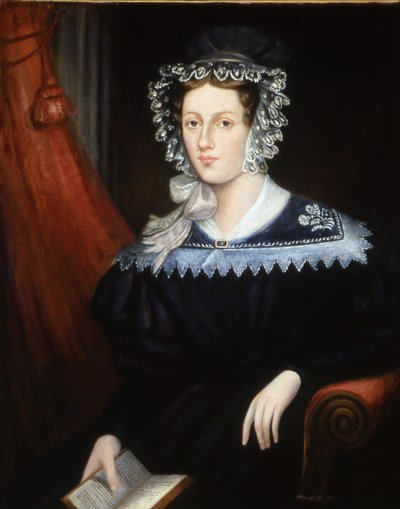 アン・ジェーン・カーライル夫人、c.1828-32（キャンバスに油彩） 作： English School