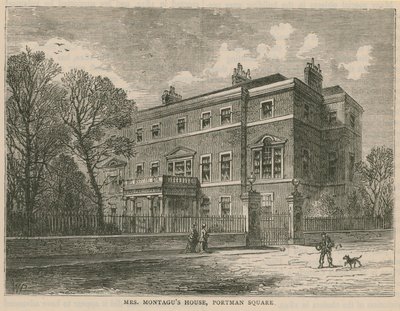 ミセスモンタガスハウス、ポートマンスクエア、ロンドン 作： English School