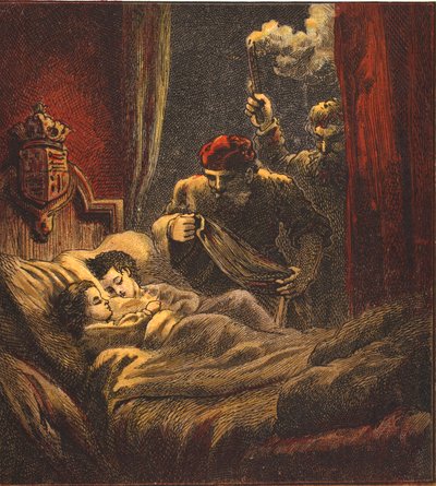 星の王子さまの殺人、パブ。 1890年（カラーリトグラフ） 作： English School