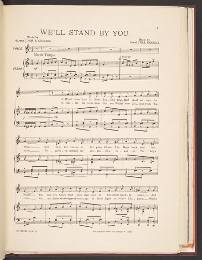 John E. Cullen と Chas の曲「We