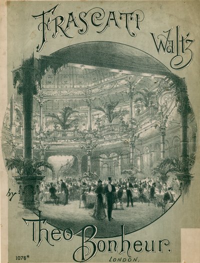 Theo BonheurによるFrascati Waltzの楽譜 作： English School