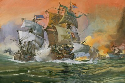 海戦シーン 作： English School